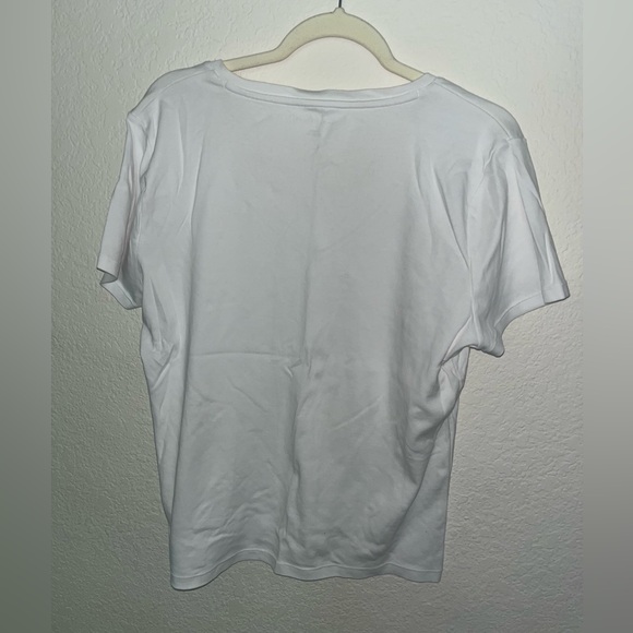 White Tommy Hilfiger white shirt short sleeve size XXL - Picture 4 of 4